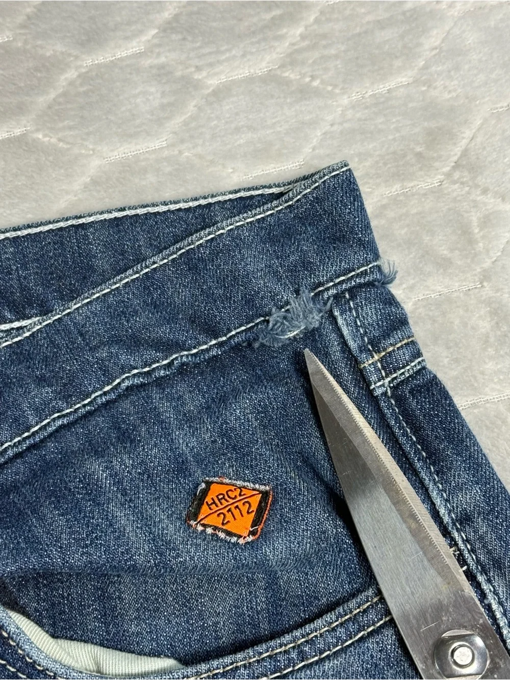 Wrangler 20X FR Flame Resistant Boot Cut Work Jeans Men’s 32x32 Blue